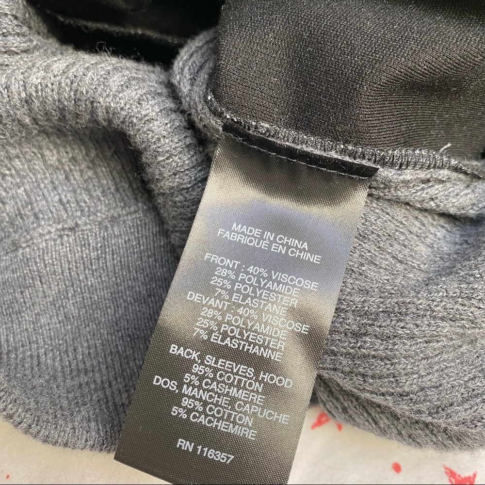 NWT Zachary Prell Cotton Cashmere Zip Hoodie - Picture 15 of 16